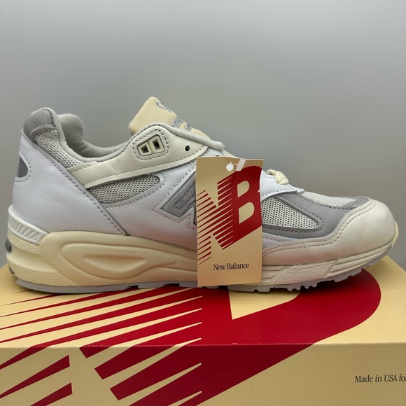 New Balance 990v2 x Teddy Santis ‘Sea Salt’ Men’s Sneakers [XM990CT2] Made in US - Picture 3 of 7
